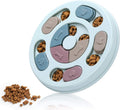Puzzle per cani, giocattoli alimentari per cani per l'allenamento del QI e l'arricchimento mentale, puzzle con premietti per cani (blu)