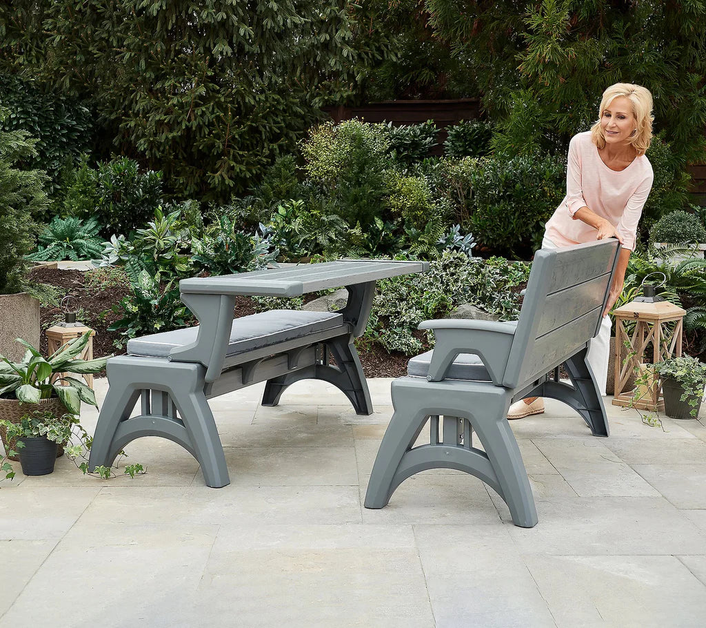 🎉Convert-a-Bench Gen II XL Designer Series Bench-to-Table,Buy 1 get 1 free