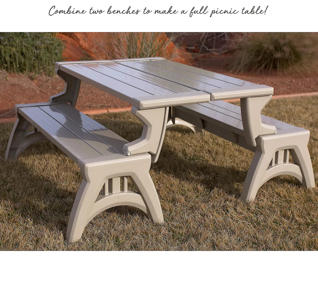 🎉Convert-a-Bench Gen II XL Designer Series Bench-to-Table,Buy 1 get 1 free