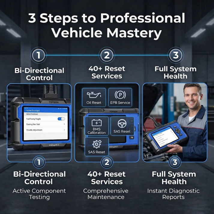 🚗TOPDON AD600S Automotive Diagnostic Scanner!