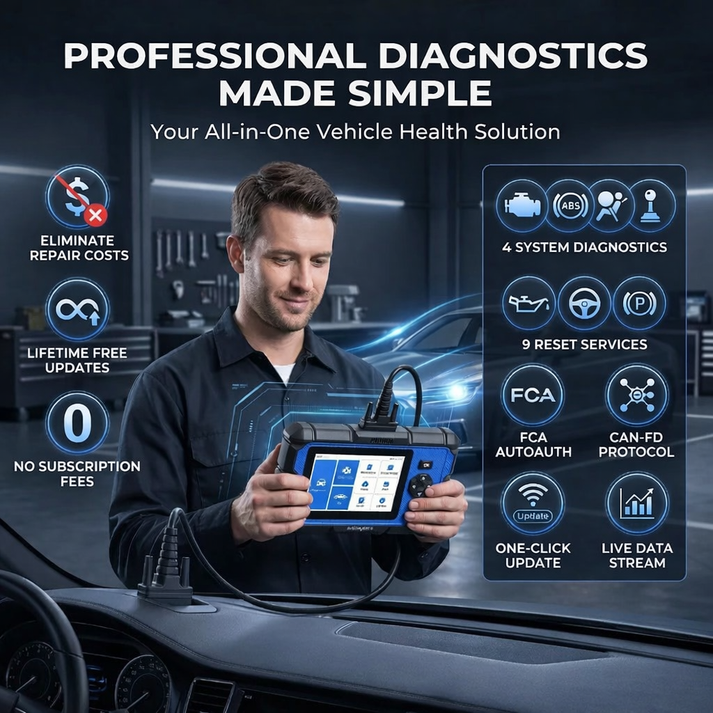 🚗TOPDON AD600S Automotive Diagnostic Scanner!