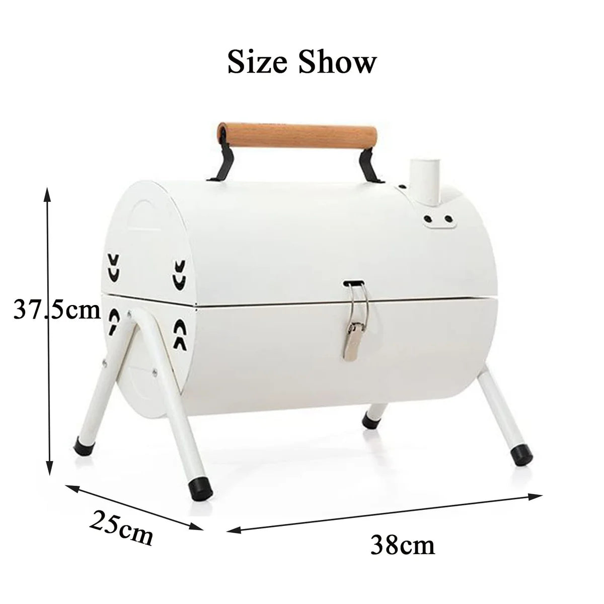 Portable Charcoal Grill for Outdoor Cooking Camping, Picnic, Garden, Travel Bbq